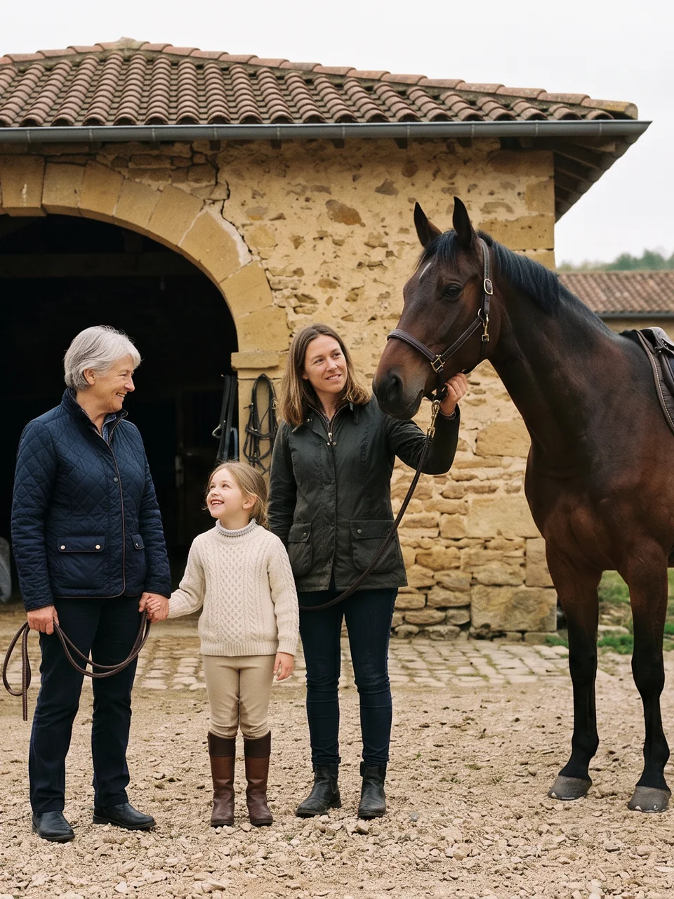 L'équipe, Écuries de la Taillat, centre équestre à Meylan