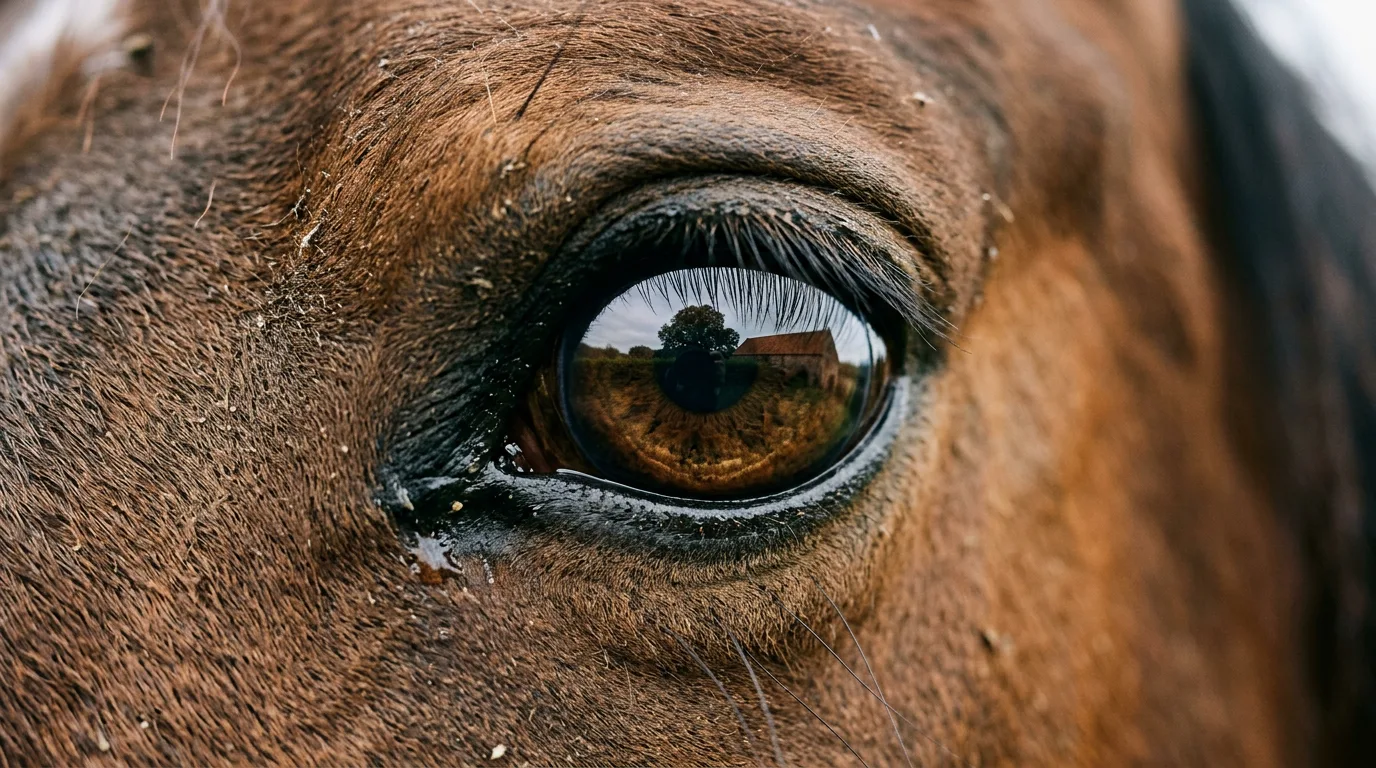Un regard de cheval, Écuries de la Taillat, Meylan